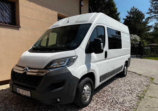 Citroen Jumper cena 53900 przebieg: 199999, rok produkcji 2016 z Warszawa małe 191